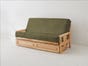 Wool - Olive Futon Cover 