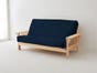 Navy Blue Micro Fiber Futon Cover 