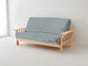 Cloud Blue Micro Fiber Futon Cover 