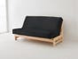 BEEFY BULL BLACK FUTON COVER FA826H
