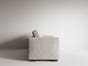 Gloria Loveseat Vegan Leather Pull Out Sofa Bed in Cork Fabric