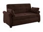 Hampton Brown Serta Loveseat Sofa Bed