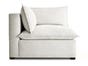 Organic Sofa Modular Corner Chair - Ready Made - Natural Hemp