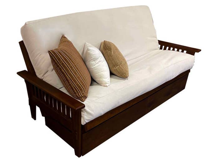 Hokkaido Hardwood Futon Frame - Walnut