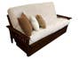 Hokkaido Hardwood Futon Frame - Walnut