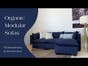 Organic Modular Sofas - Natural Home by The Futon Shop