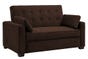 Jacksonville 2 Upholstered Modern Space Saving Futon Sofa Bed - Queen