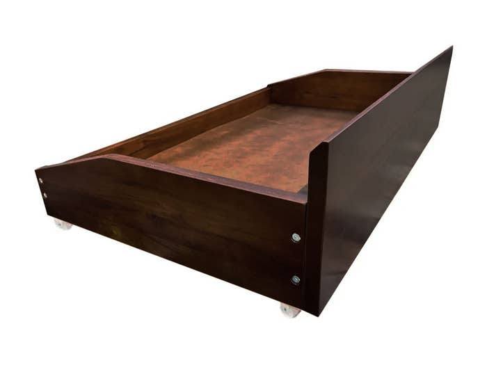 Hokkaido Walnut Hardwood Futon Frame Drawers