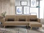 JENNA SECTIONAL SOFA CONVERTIBLE KHAKI