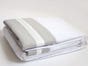 Kayla Sheet Sets Linen & Silk Flange Border