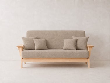 KILIMS PLUS Tobacco 100% Cotton Futon Cover Okeo Tex