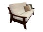Kyoto Wood Futon Frame in Java Finish 