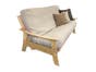 Kyoto Wood Futon Frame in Natural Finish 