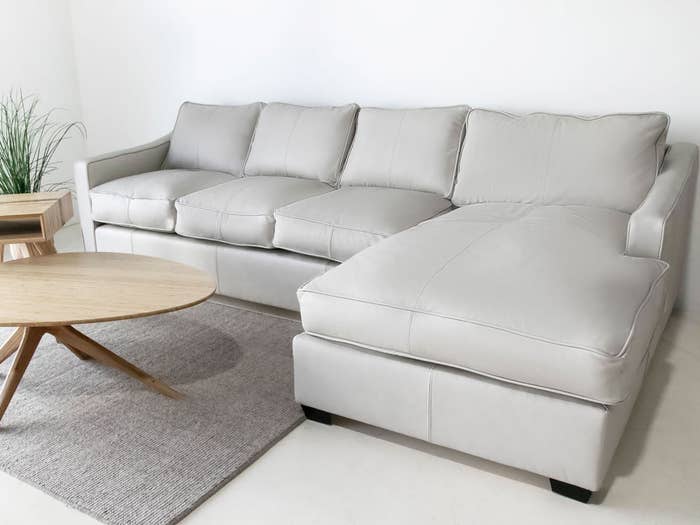 Daisy Leather Sofa 
