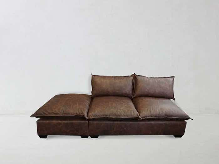 Organic Sofa Modular - Leather Sofa 