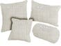 Lena Linen Throw Pillows - Birch