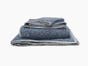 Linen Lavender Blue Melange Towel 