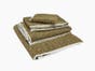 Linen Orange Green Melange Towel