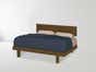 The Loft Natural Bed Frame - Choose Size