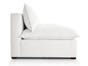 Organic Armless Loveseat Modular