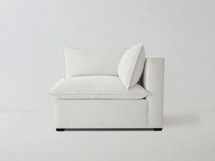 Organic Corner Chair Modular - Modular Sectional Corner Chair - Custom Made To Order