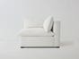 Organic Corner Chair Modular - Modular Sectional Corner Chair - Custom Made To Order