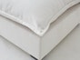 Organic Armless Loveseat Modular - Modern Modular Furniture System - Custom Made To Order