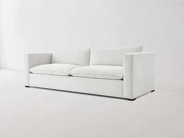 Organic 2 Arms Modular Loveseat - Contemporary Modular Furni