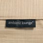 Ambient Lounge Outdoor Wing Ottoman Mudhoney