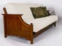 Natural - Solid Organic Cotton Sateen Futon Cover 