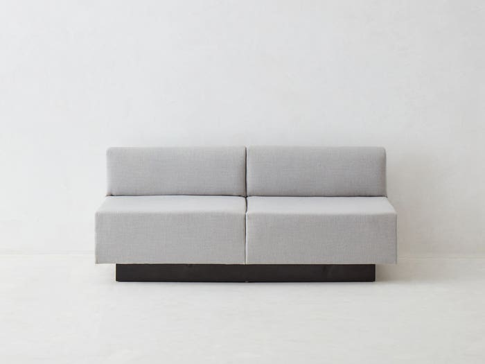 Quick Ship NBJ No Arm Modular Loveseat