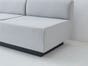 Quick Ship NBJ No Arm Modular Loveseat