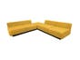 NBJ 3 Piece Modular Seating Loveseat Sofa Set