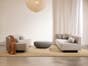 Quick Ship NBJ No Arm Modular Loveseat