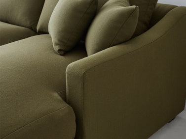 Daisy Organic Sectional Sofa - Custom Made To Order