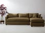 Daisy Organic Sectional Sofa - Custom Made To Order