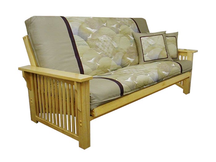 Nikko Wood Futon Frame in Natural
