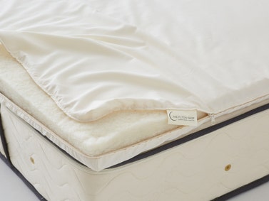 Non Tufted Topper Wool - 2 Inch Thick Wool Non Tuf