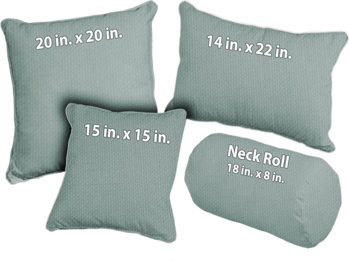 Ocean Linen Throw Pillow - FA302