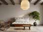 New Okinawa Bi-Fold Japanese Wood Futon Frame With Drawers
