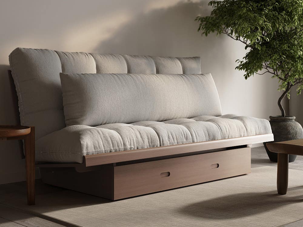 New Okinawa Futon Frame Drawer with Stylish Storage