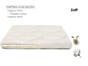 Organic Cotton Mattress Topper With Wool - Cotton Mattress Topper Soft - The Futon Shop