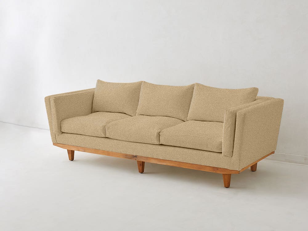 Cotton filled sofa shop