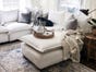 Organic Ottoman 30x30 Modular - Modern Modular Ottoman - Custom