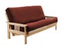 Paprika Red Premium Outdura Weather Resistant Futon Mattress Cover  (FA755H)