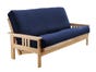 Steel Blue Outdura Futon Mattress Cover  (fa773H)