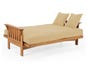 Oyster Micro Fiber Futon Cover 
