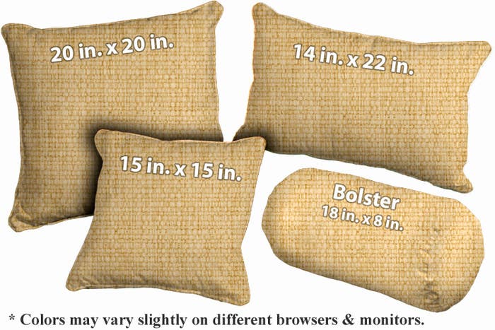 PARKER WHEAT THROW PILLOWS