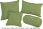 Organic Cotton Twill Avocado Throw Pillows 