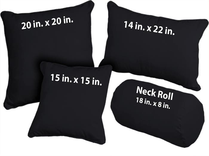 Beefy Bull Black Throw Pillows